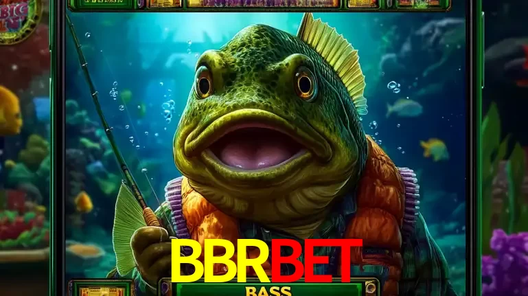 Personagem de peixe pescador do popular jogo de slot com tema de pescaria, uma das emocionantes opções de caça-níqueis para jogar e ganhar no cassino BBRBET.